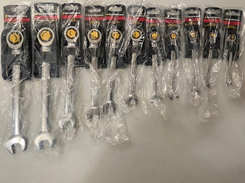 Gearwrench 9028D 11pc SAE Ratcheting Wrench Set 1/4" to 7/8"