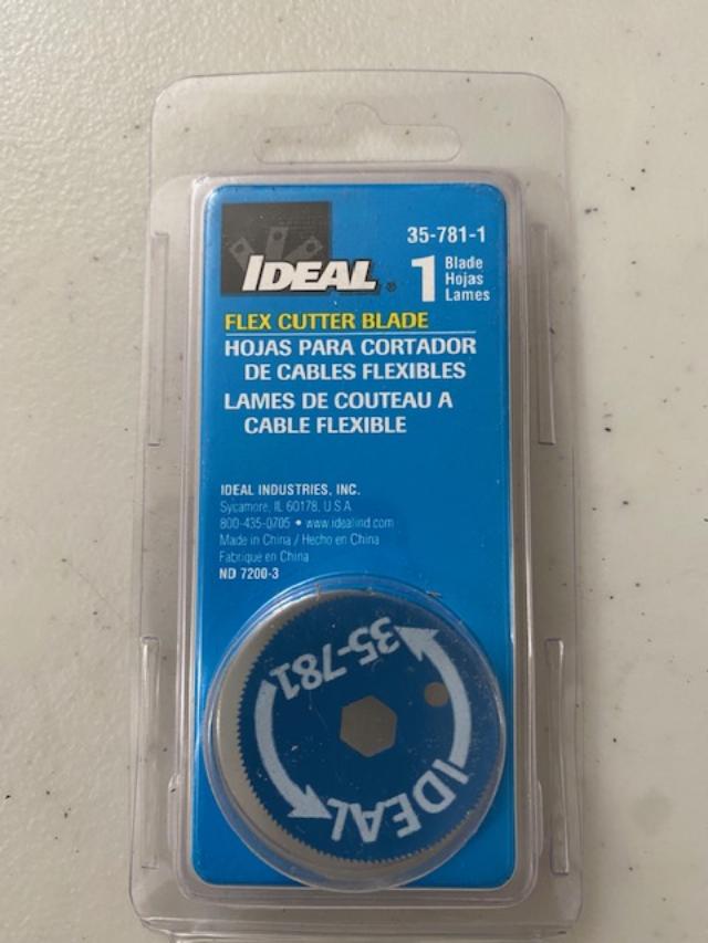 Ideal 35-781-1 Replacement Blade, BX Cutter, 1/pack