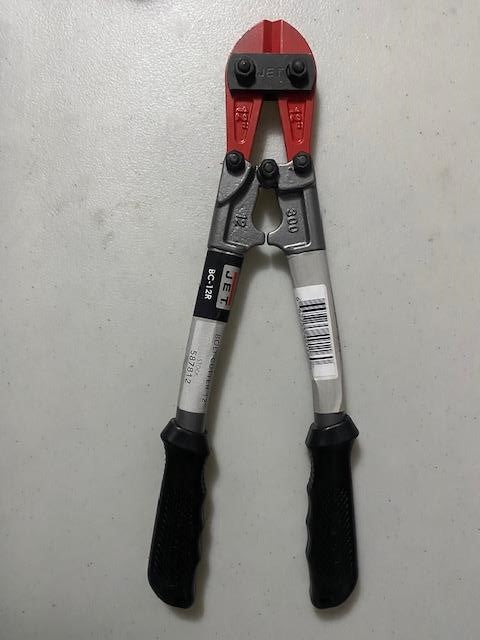 JET 587812 BC-12R 587812 Bolt Cutter 12" Handles With Red Head Center Cut