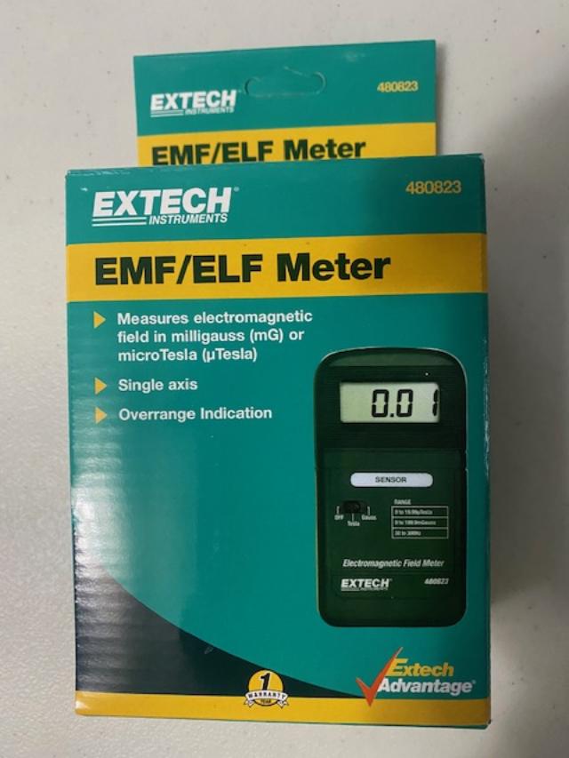 Extech 480823 Extremely Low Frequency Electromagnetic Field Meter EMF ELF