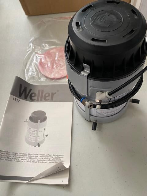 Weller 112-0000-ESD Fume Extractor Filter Unit Germany