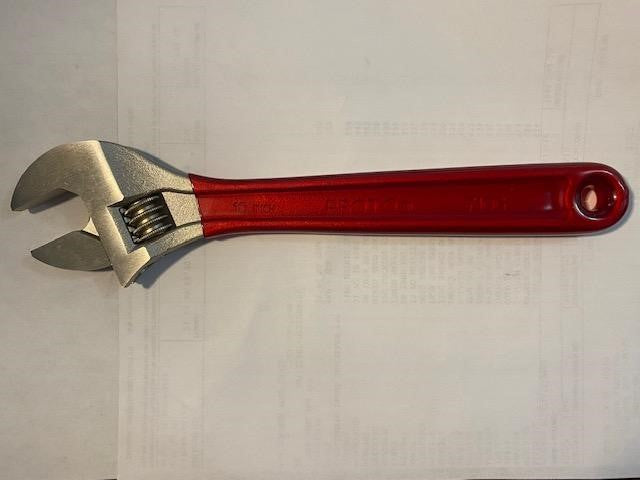 Stanley Proto J710G Cushion Grip Adjustable Wrench 10" USA