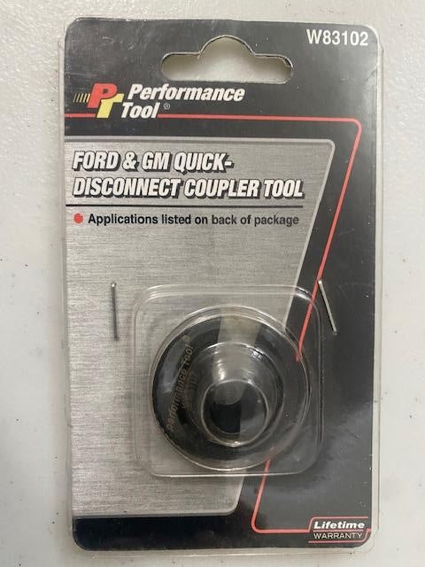 Performance Tool W83102 Ford & GM Quick-Disconnect Coupler Tool
