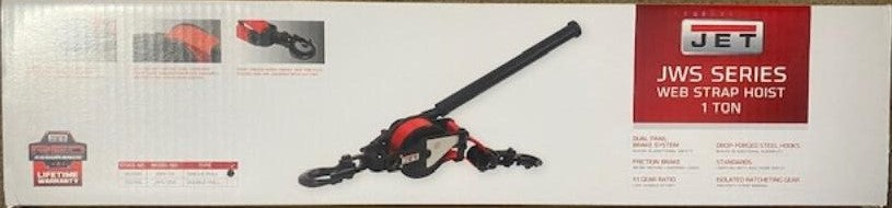 JET 352100 JWS-2A 1 Ton Single Pull Web Strap Puller