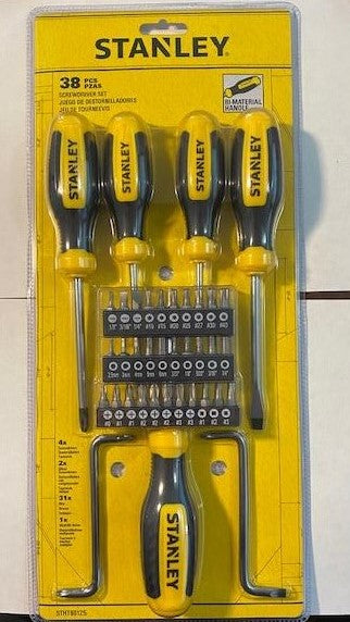 Stanley STHT60125 38 pc Screwdriver Set