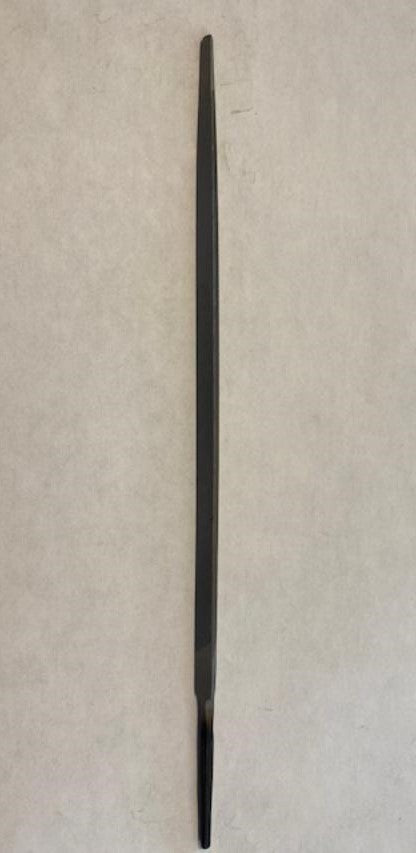 Nicholson 15024N 6" Triangular Double Extra Slim Taper File