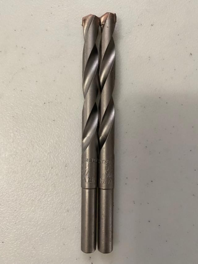 Irwin IW911 7/16" 11mm Carbide Tipped Masonry Drill Bits 2pcs.