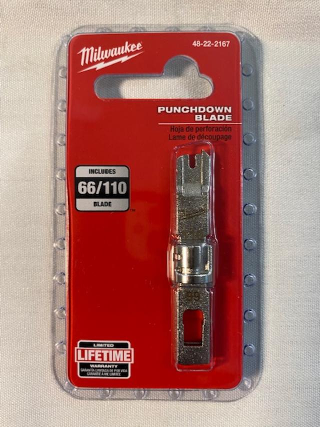 Milwaukee 48-22-2167 66/110 Punchdown Blade