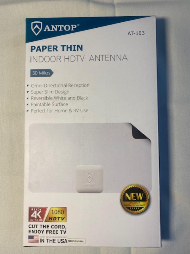 ANTOP Paper Thin AT-103 Indoor HDTV Antenna