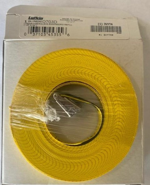 Lufkin O703D 1/2" x 50 Ft  Engineer Replacement Fiberglass Tape Measure