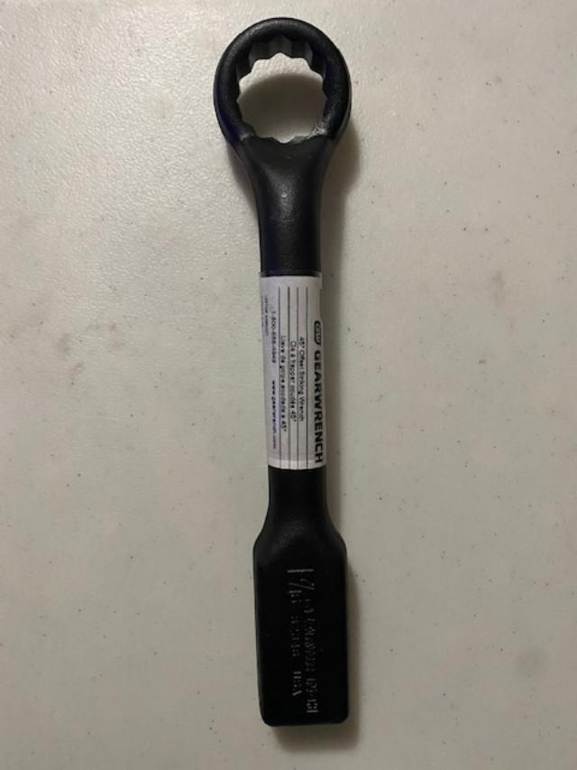 GEARWRENCH 82346 1-7/16" 12 Point 45° Offset Striking Wrench USA