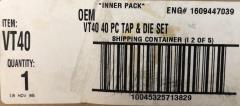 OEM by Bosch VT40 40 piece SAE/Metric Tap & Die Set USA