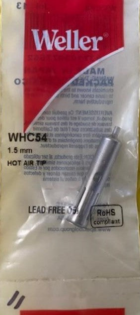 Weller WHC54 Pyropen Hot-Blow Nozzle Tip 1.5mm Japan